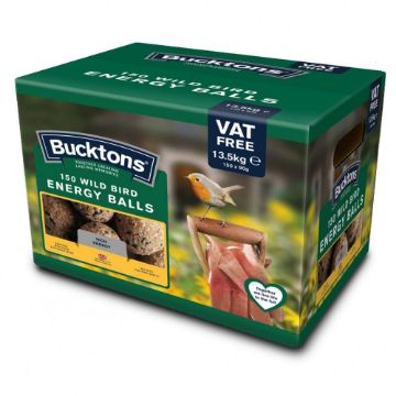 Picture of Bucktons 150 Wild Bird Energy Balls 90g 13.5kg x 1