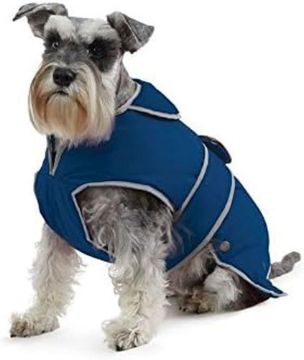 Picture of Ancol Stormguard Dog Coat Navy Blue Small/Medium 35cm x 1