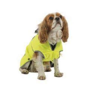 Picture of Ancol Stormguard Dog Coat - Hi-Viz Yellow X-Large 22"-26" x 1
