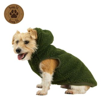 Picture of Ancol Snug Fit Teddy Bear Fleece Green X-Large 60cm x 1