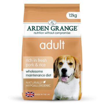 Picture of Arden Grange Adult Dog Pork & Rice 12kg