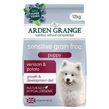 Picture of Arden Grange Puppy / Junior Sensitive Grain-Free Venison & Potato 12kg