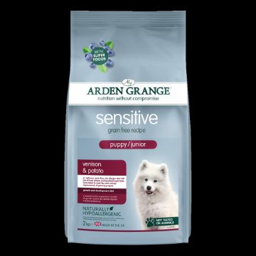 Picture of Arden Grange Puppy / Junior Sensitive Grain-Free Venison & Potato 2kg