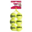 Picture of KONG Air Dog Squeaker Tennis Balls Medium 2½" Net-of-6 x 1