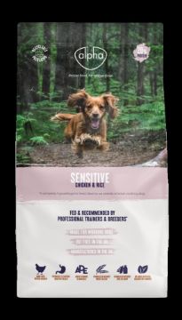 Picture of Alpha Sensitive Dog - Chicken & Rice 15kg
