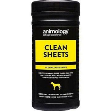 Picture of Animology Clean Sheets 80 Wipe Tub x 1
