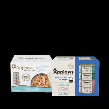 Picture of Applaws Cat Can - Fish Selection Multipack 70g x 12