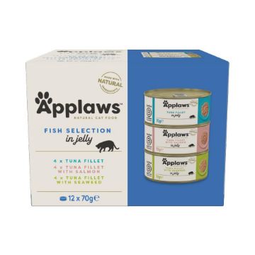 Picture of Applaws Cat Can - Jelly Selection Multipack 70g x 12