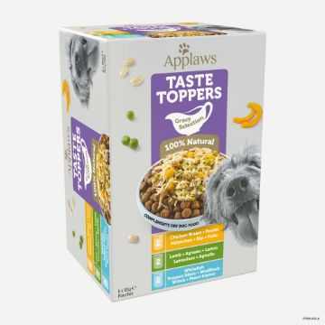 Picture of Applaws Taste Toppers Dog Pouch Gravy Selection 85g 6pk x 4