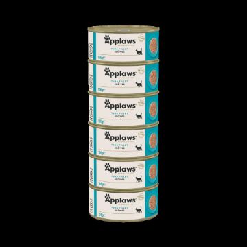Picture of Applaws Cat Can - Tuna Fillet 156g x 24