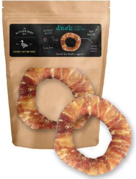 Picture of The Butcher Shop Co. 12.5cm White Ring Wrapped with DUCK 1pk x 1