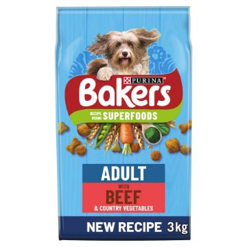 Picture of Bakers Adult - Beef & Veg 3kg