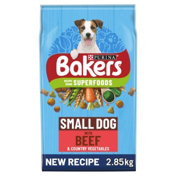 Picture of Bakers Small Dog - Beef & Veg 2.85kg