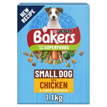 Picture of Bakers Small Dog - Chicken & Veg 1.1kg