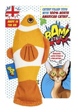 Picture of BAM! Catnip Conny Clownfish x 6
