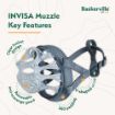 Picture of Baskerville INVISA Muzzle Size 4 x 1