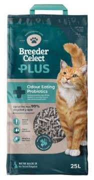 Picture of * Breeder Celect PLUS Probiotic Paper Cat Litter 25 Litre
