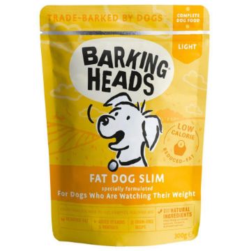 Picture of Barking Heads Dog Pouch - Fat Dog Slim 300g x 10