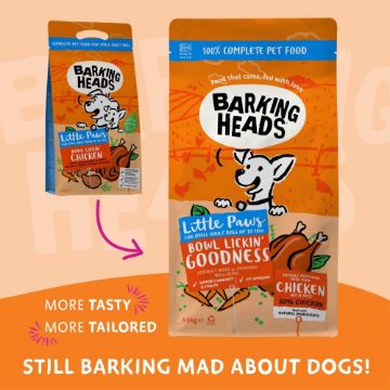 Picture of Barking Heads Adult Dog Small Breed Bowl Lickin' Chicken 1.5kg