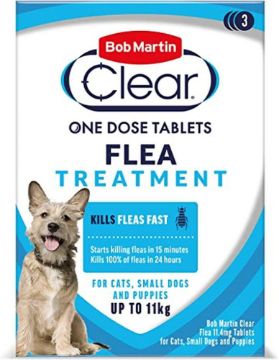 Picture of Bob Martin Clear Flea Tablets Small Dogs & Puppies x 1
