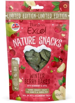 Picture of Excel Nature Snacks Winter Berry Bakes 60g x 8