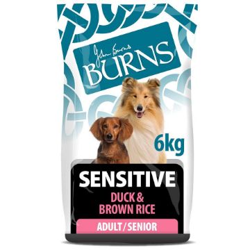 Picture of Burns Sensitive Dog - Duck & Brown Rice 6kg