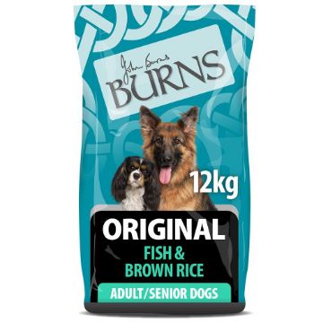 Picture of Burns Original Adult Dog Fish & Brown Rice 12kg