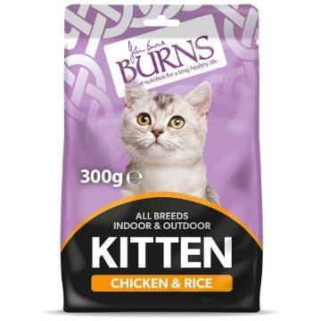 Picture of Burns Kitten Chicken & Rice 300g x 1