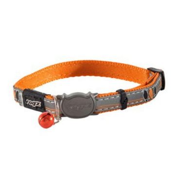 Picture of Rogz Nightcat Cat Collar - Orange x 1
