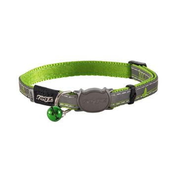 Picture of Rogz Nightcat Cat Collar - Lime x 1