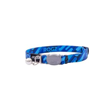 Picture of ROGZ Fusion Cat Collar Geo Blue x 1