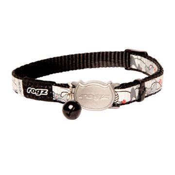 Picture of Rogz Refloctocat Cat Collar - Black Cat x 1