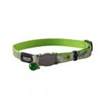 Picture of Rogz Refloctocat Cat Collar - Green x 1