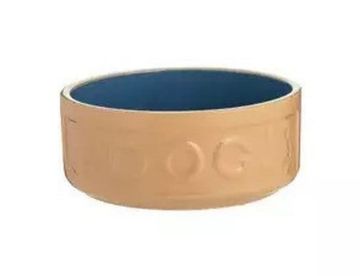 Picture of Mason Cash Crock Bowl 5" / 130mm Blue & Cane 'DOG' x 6