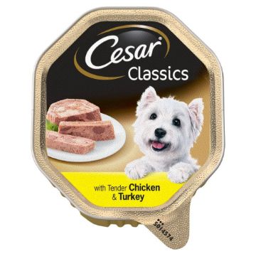 Picture of Cesar Foil Tray - Classics Chicken & Turkey 2 x 7 x 150g