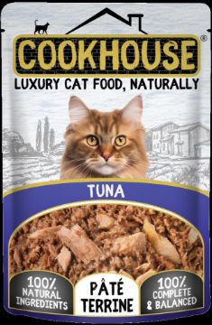 Picture of COOKHOUSE Cat Pouch Terrines Tuna 70g x 18