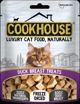 Picture of COOKHOUSE Cat Treats Freeze Dried Duck Breast 10g x 12