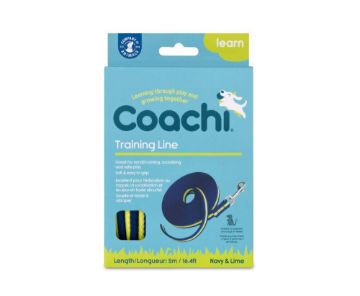 Picture of Coachi Training Line 5 Metre Navy & Lime x 1