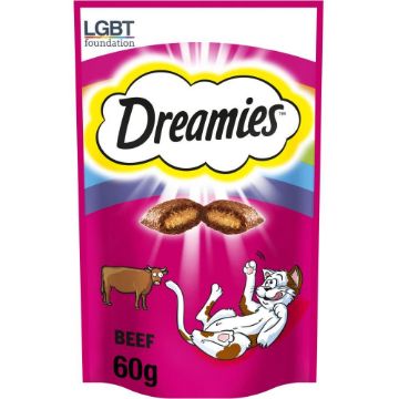 Picture of Dreamies Cat Treats Beef 60g x 8
