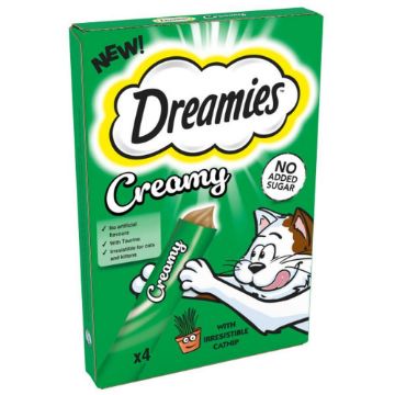 Picture of Dreamies Cat Creamy Treats Catnip 40g x 11