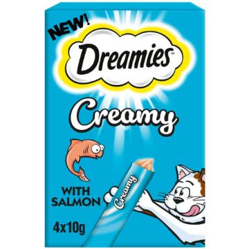 Picture of Dreamies Cat Creamy Treats Salmon 40g x 11
