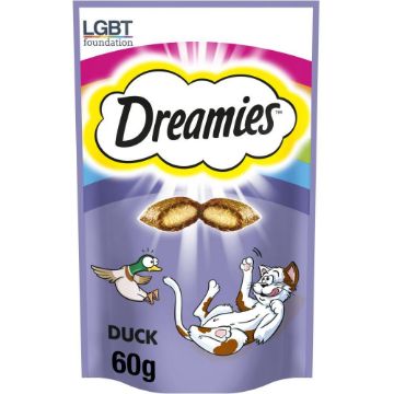 Picture of Dreamies Cat Treats - Duck 60g x 8