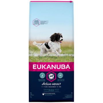 Picture of Eukanuba Adult Medium Breed Chicken 12kg