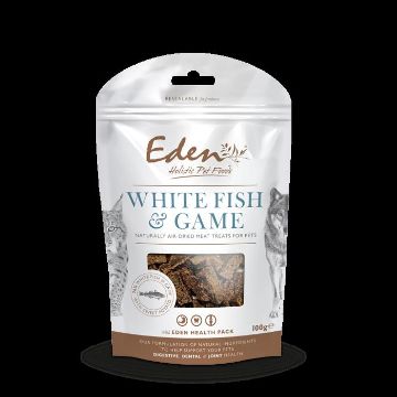 Picture of Eden Dog Treats White Fish & Game 100g x 1