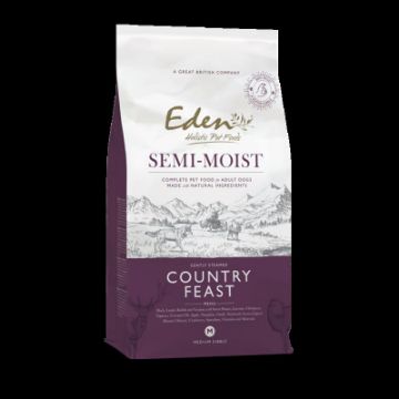 Picture of Eden Dog Semi-Moist Country Feast Medium Kibble 10kg