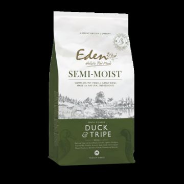 Picture of Eden Dog Semi-Moist Duck & Tripe Medium Kibble 10kg