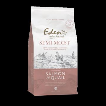 Picture of Eden Dog Semi-Moist Salmon & Quail Medium Kibble 10kg