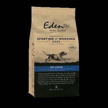 Picture of Eden Sporting & Working Dog Fish Cuisine Small Kibble 15kg