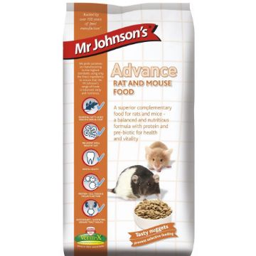 Picture of Mr Johnson's Advance Rat & Mouse Food 750g x 6