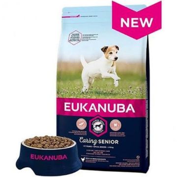 Picture of Eukanuba Caring Senior Small Breed Chicken 12kg